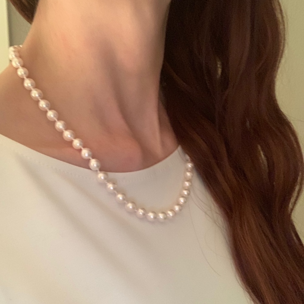NWT AUTHENTIC & LUXURIOUS, AKOYA JAPANESE PEARLS
